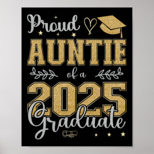 Stolze Menge eines Cl von 2025 Graduat für Graduat Poster
