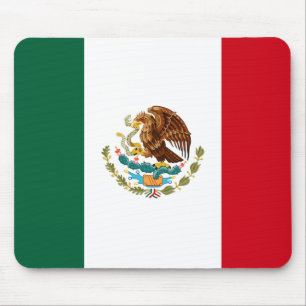 Stolze mexikanische Flagge Mousepad