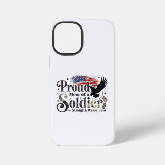 Stolze Militär-Mutter Soldat Stolz Kunst iPhone 12 Mini Hülle