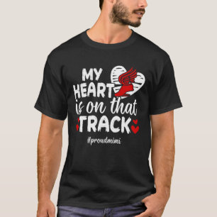 Stolze Mimi von einem Leichtathleten Track Mimi T-Shirt