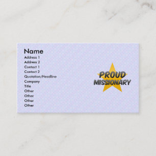 stolze Mission Visitenkarte