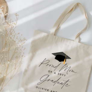 Stolze Mutter aus einer Klasse von 20YY-Absolvent  Tragetasche