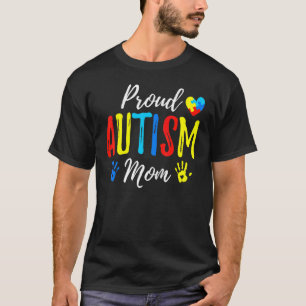 Stolze Mutter Autismus-Bewusstsein Familie Passend T-Shirt
