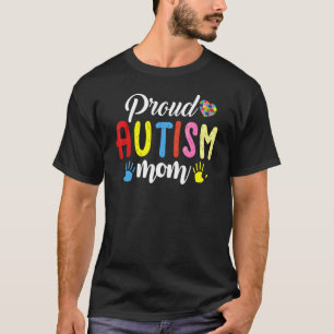 Stolze Mutter Autismus-Bewusstsein Familie Passend T-Shirt