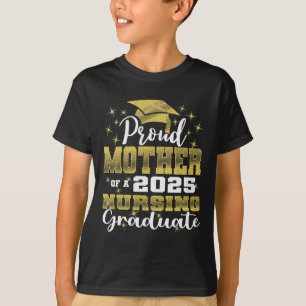 Stolze Mutter Cl von 2025 Absolventin Krankenpfleg T-Shirt