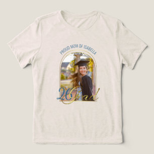 Stolze Mutter des Absolventen Benutzerdefiniertes Tri-Blend Shirt
