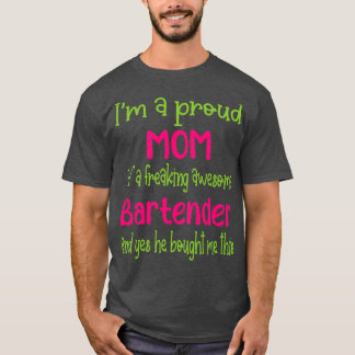 stolze Mutter, die phantastischen Barkeeper Barkee T-Shirt