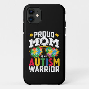 Stolze Mutter einer Familie mit einem Autismus-Kri Case-Mate iPhone Hülle