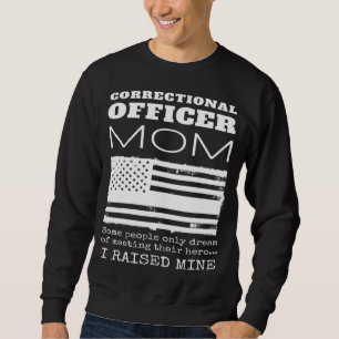 Stolze Mutter einer Mama des Anweisungsbefugten US Sweatshirt