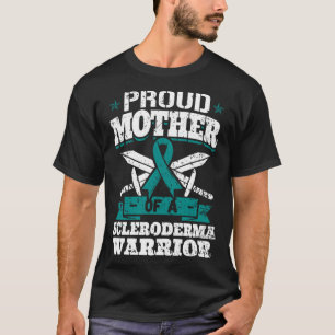 Stolze Mutter einer Skleroderma Kriegererkenntnis T-Shirt