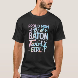 Stolze Mutter einer Stab-Twirlerin Twirlerin Major T-Shirt