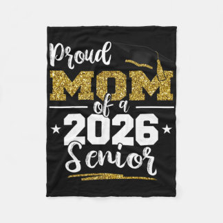 Stolze Mutter eines 2026er-Abiturienten-Shirt Absc Fleecedecke