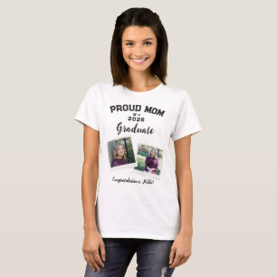 Stolze Mutter eines Absolventen 2 Foto T-Shirt