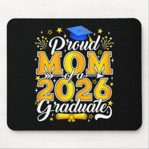 Stolze Mutter eines Absolventen der Abschlussklass Mousepad