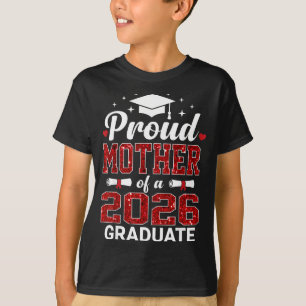 Stolze Mutter eines Absolventen der Abschlussklass T-Shirt