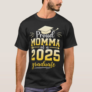 Stolze Mutter eines Absolventen der Klasse 2025 Ab T-Shirt