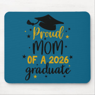 Stolze Mutter eines Absolventen der Klasse 2026 Mousepad