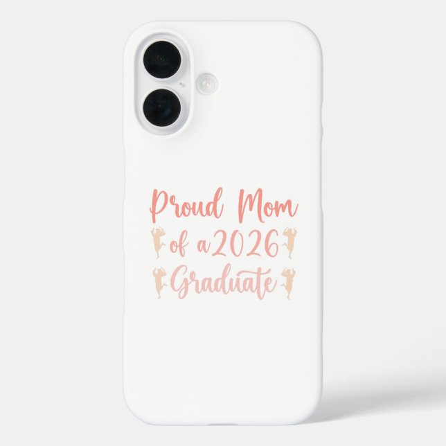 Stolze Mutter eines Absolventen der Klasse 2026 Se Case-Mate iPhone Hülle (Rückseite)