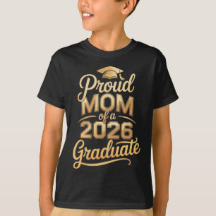 Stolze Mutter eines Absolventen von 2026 Abschluss T-Shirt