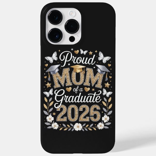 Stolze Mutter eines Absolventen von 2026 Damen Case-Mate iPhone Hülle (Rückseite)