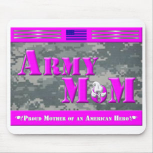 Stolze Mutter eines amerikanischen Helden Geschenk Mousepad