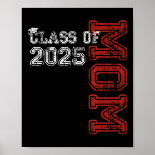 Stolze Mutter eines Cl-Absolventen Senior 2025 Poster