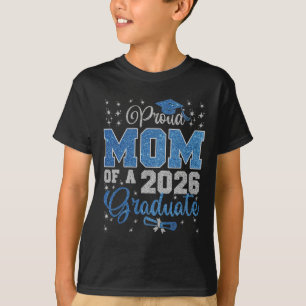 Stolze Mutter eines Cl von 2026 Absolventen Senior T-Shirt