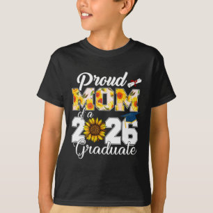Stolze Mutter eines Cl von 2026 Absolventen Senior T-Shirt