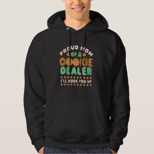 Stolze Mutter eines Cookie-Verkäufers Lustige Pfad Hoodie