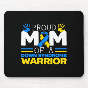 Stolze Mutter eines Down-Syndrom-Kriegers Extra-Ch Mousepad