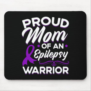 Stolze Mutter eines Epilepsie-Kriegers Epilepsie-B Mousepad