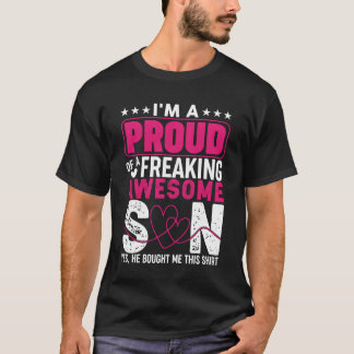 Stolze Mutter eines erfrischenden Phantastischen S T-Shirt