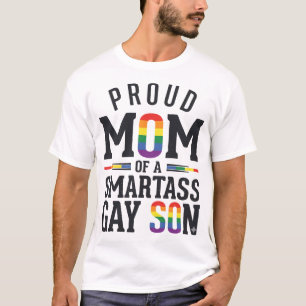 Stolze Mutter eines frechen schwulen Sohnes Vintag T-Shirt