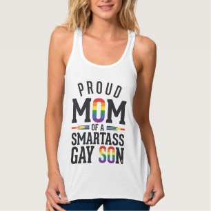 Stolze Mutter eines frechen schwulen Sohnes Vintag Tank Top