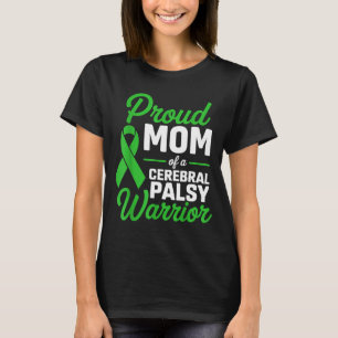 Stolze Mutter eines Kämpfers mit Zerebralparese Aw T-Shirt