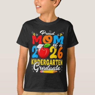 Stolze Mutter eines Kindergartenabsolventen 2026  T-Shirt