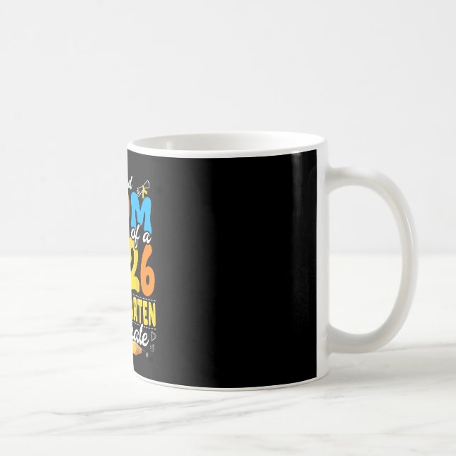 Stolze Mutter eines Kindergartenabsolventen von 20 Kaffeetasse (Rechts)