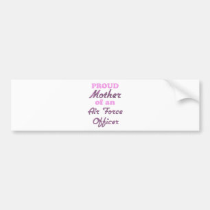 Stolze Mutter eines Offiziers der Luftwaffe Autoaufkleber
