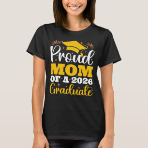 Stolze Mutter eines personalisierten Abschlusses 2 T-Shirt
