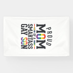 Stolze Mutter eines schlauen schwulen Sohnes Vinta Banner