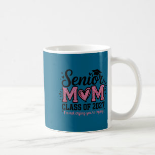 Stolze Mutter eines Seniors 2027 Abschlussjahrgang Kaffeetasse