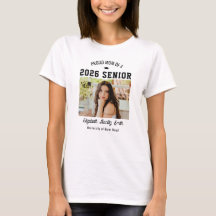 Stolze Mutter Senior Custom Jahr Absolventen Foto