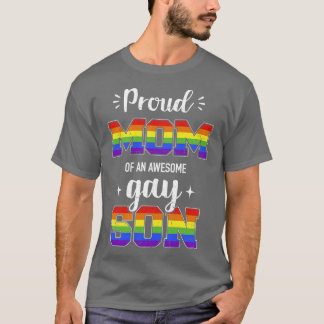Stolze Mutter von phantastischem schwulen Sohn Reg T-Shirt