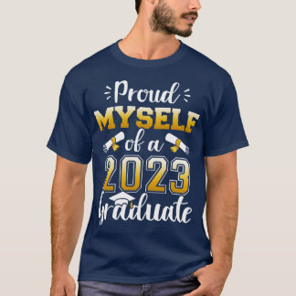 Stolze Mysas einer Klasse von 2023 Graduierte Seni T-Shirt