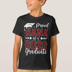 Stolze Nana eines 2026 Absolventen Abschlussklasse T-Shirt