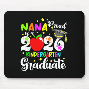 Stolze Nana von 2026 Kindergarten-Absolventen-Mütt Mousepad