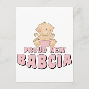 STOLZE NEUE BABCIA POSTKARTE