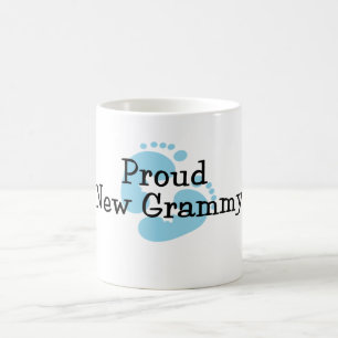 Stolze neue Grammy Baby-Abdrücke Tasse