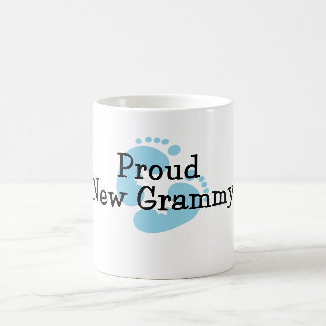 Stolze neue Grammy Baby-Abdrücke Tasse (Mittel)