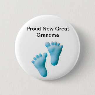 Stolze neue große Großmutter Button